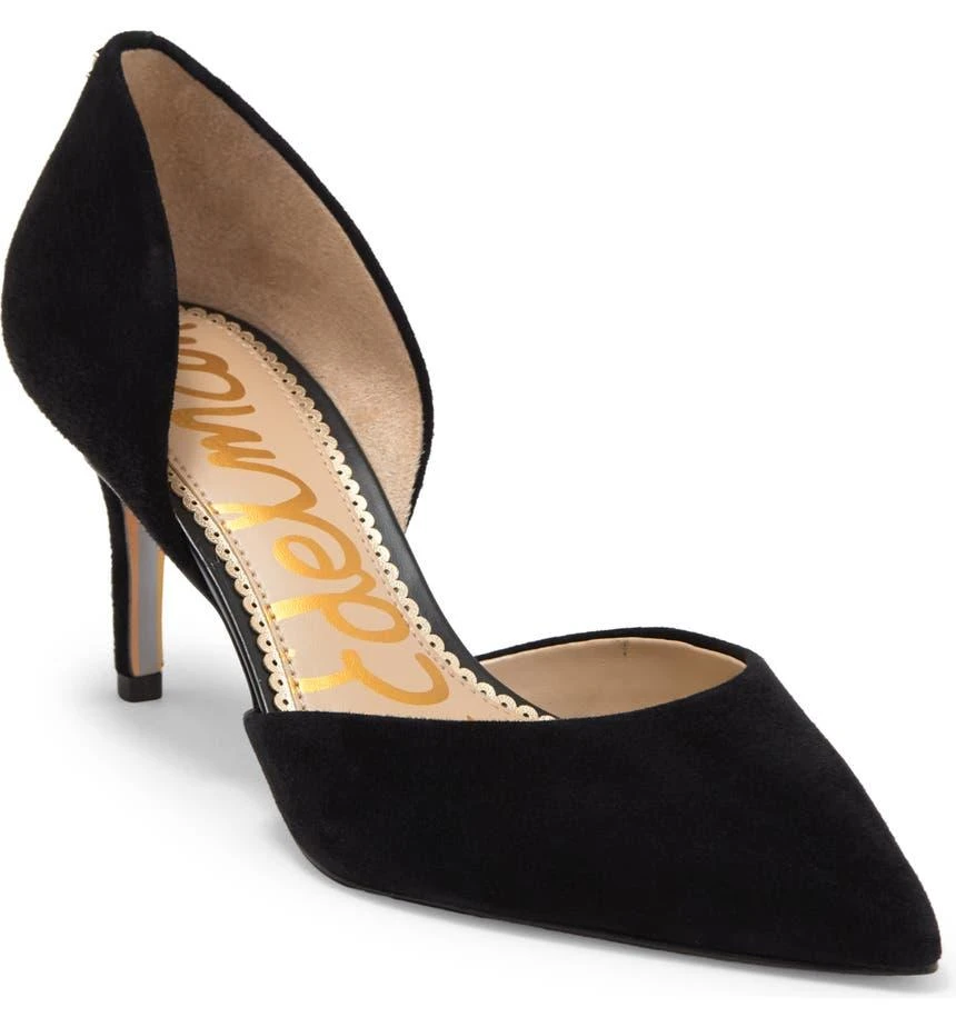 Sam Edelman Jaina Suede d'Orsay Pump 1