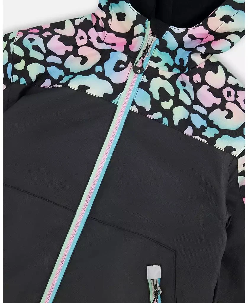 Deux par Deux Girl 3-in-1 Two-Piece Mid-Season Outerwear Set Animal Print - Inner Jacket - Toddler|Child 5