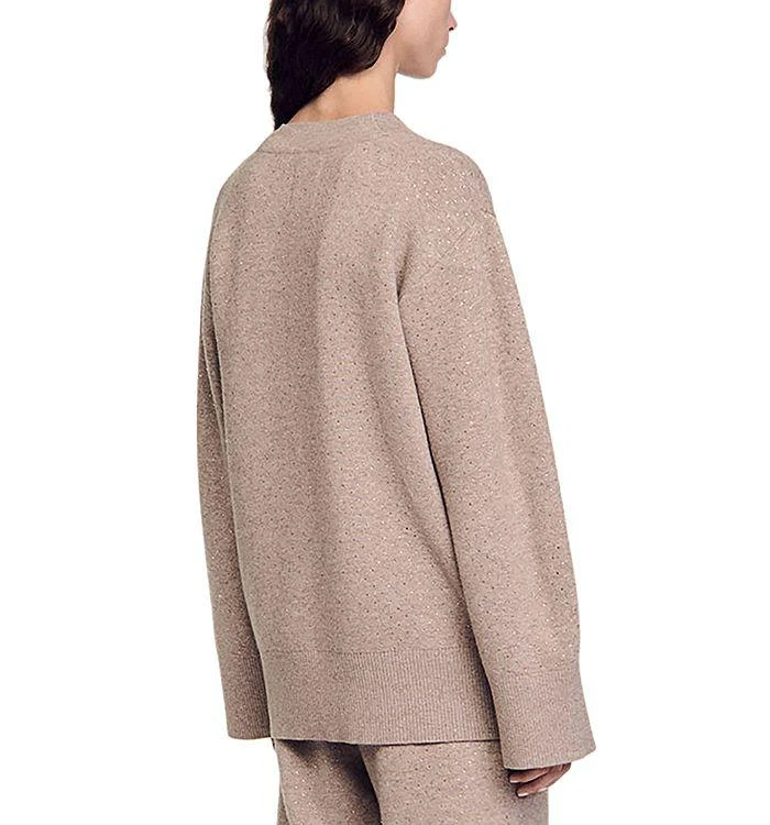 Sandro Vaddy Embellished Cardigan 3