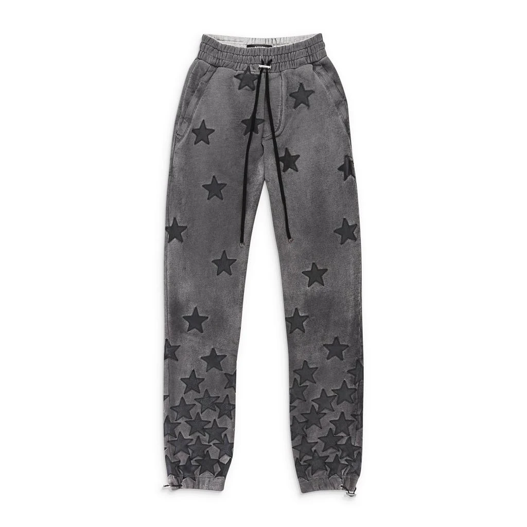 AMIRI AMIRI CHEMIST STAR SWEATPANT HEATHER GRAY SWEATPANTS 1