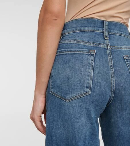 FRAME Le Palazzo high-rise wide-leg jeans 6