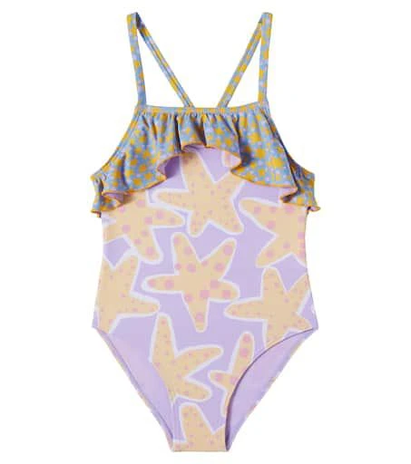 Stella McCartney Starfish printed jersey swimsuit