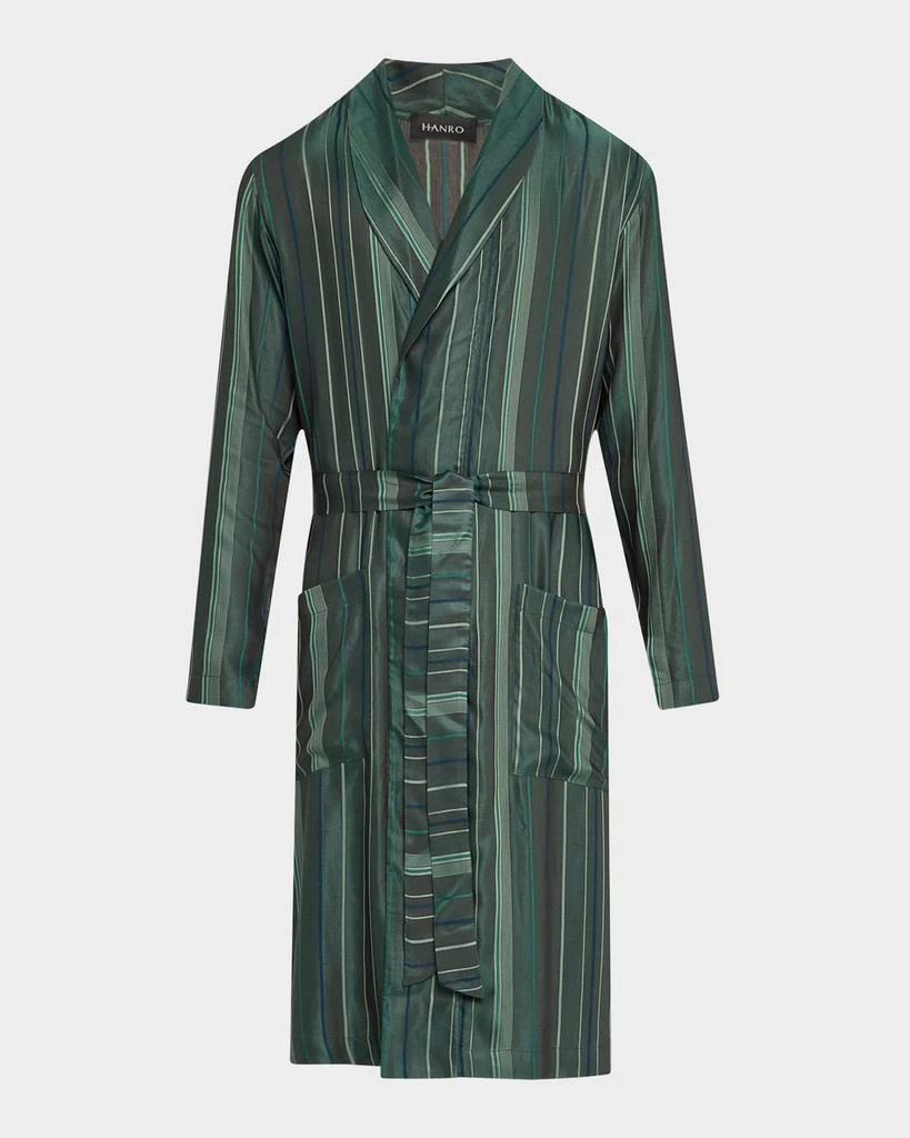 Hanro Men's Selection 140th Anniversary Silk Robe 1