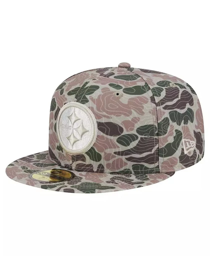 New Era Men's Pittsburgh Steelers Geo Camo 59FIFTY Fitted Hat 1