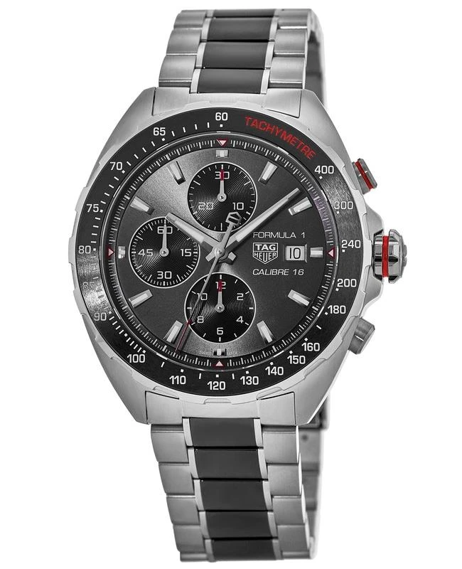 TAG Heuer Tag Heuer Formula 1 Automatic Chronograph Grey Dial Ceramic & Steel Men's Watch CAZ2012.BA0970 1
