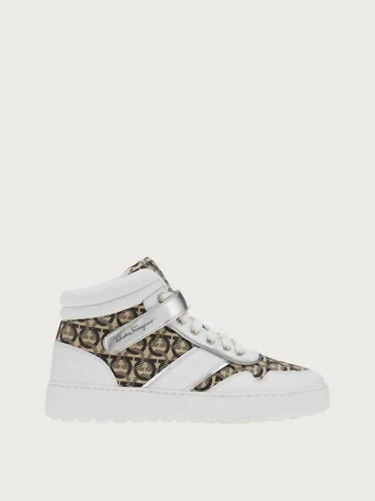 Salvatore Ferragamo Salvatore Ferragamo - Women
s Noè High Top Sneakers 1