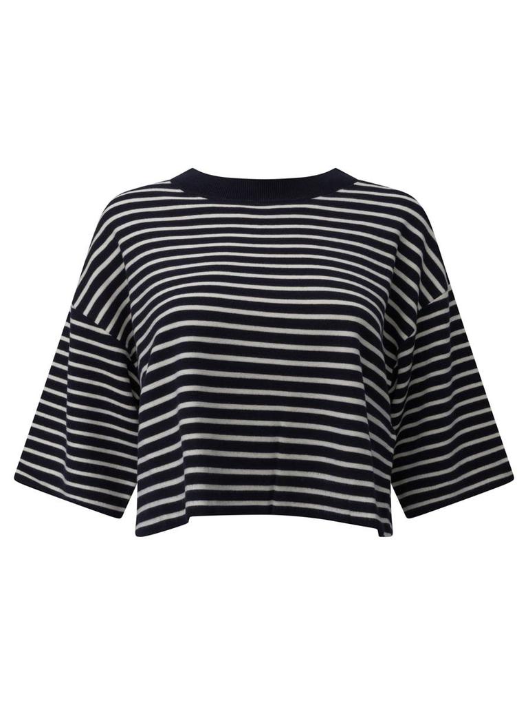 Shop Weekend Max Mara Acline - Printed Organic Cotton T