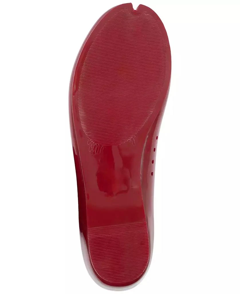 Jeffrey Campbell Women
s Fixed Split-Toe Jelly Flats 5