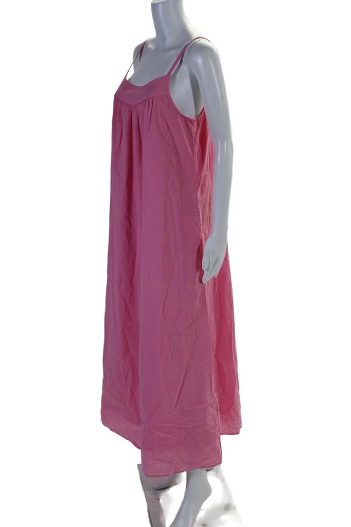 XIRENA Xirena Womens Rose Cotton Square Neck Sleeveless Cami Poplin Dress 2