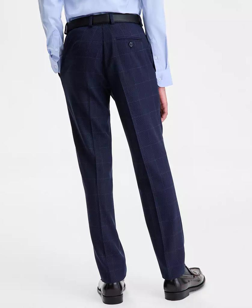 B By Brooks Brothers Boys 8-20 Blue Birdseye Window Classic Pants