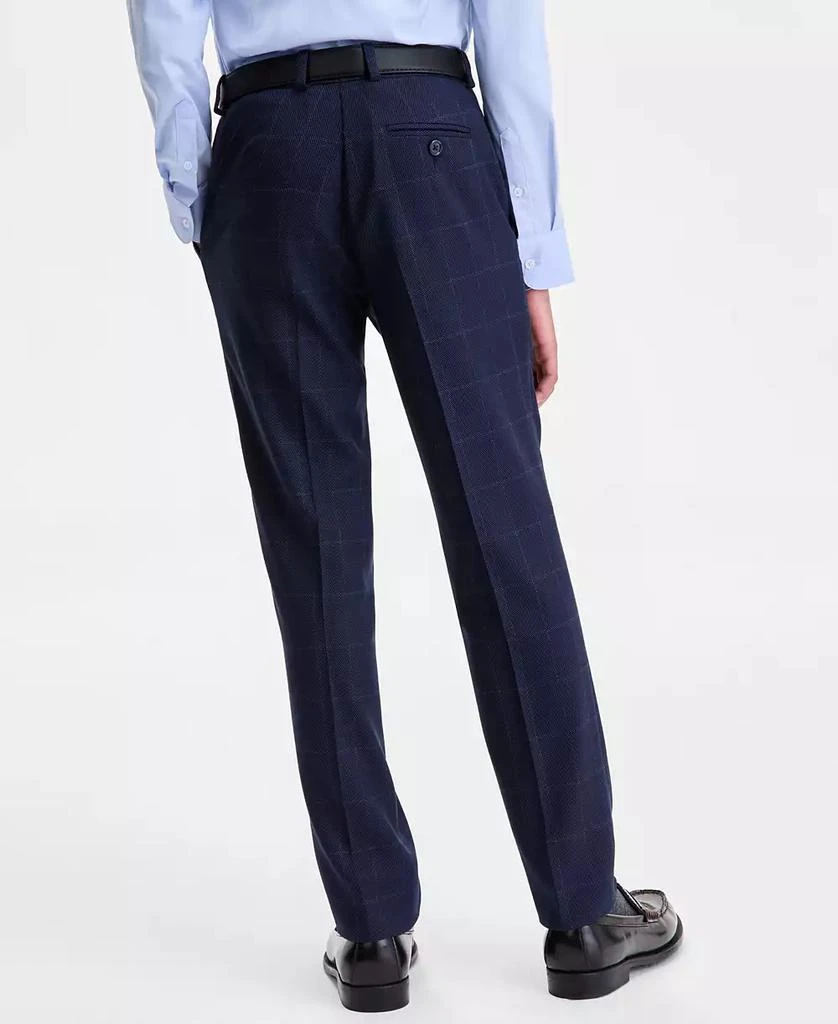 B By Brooks Brothers Boys 8-20 Blue Birdseye Window Classic Pants 2