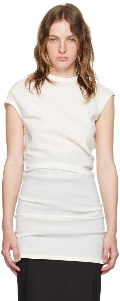 ISSEY MIYAKE White Membrane Blouse