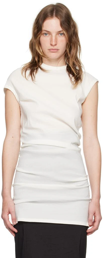 ISSEY MIYAKE White Membrane Blouse 1