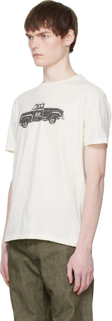 RRL Off-White Truck T-shirt 4