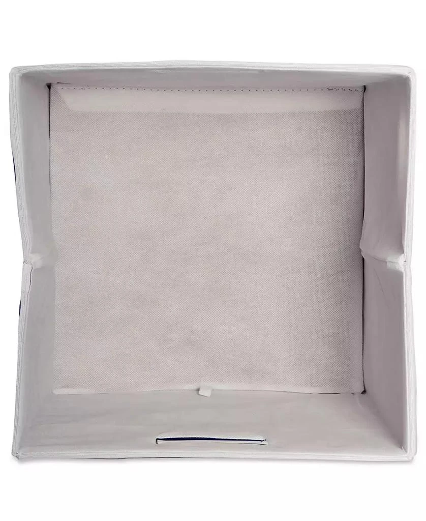 Design Imports Polyester Cube Solid Square 9