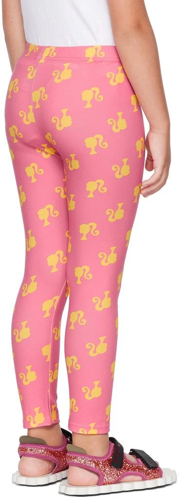 FLAKIKI SSENSE Exclusive Kids Pink Barbie Silhouette Leggings 3