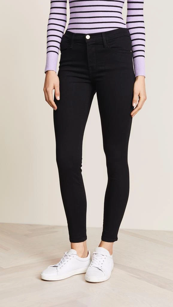 FRAME Le High Skinny Jeans 1