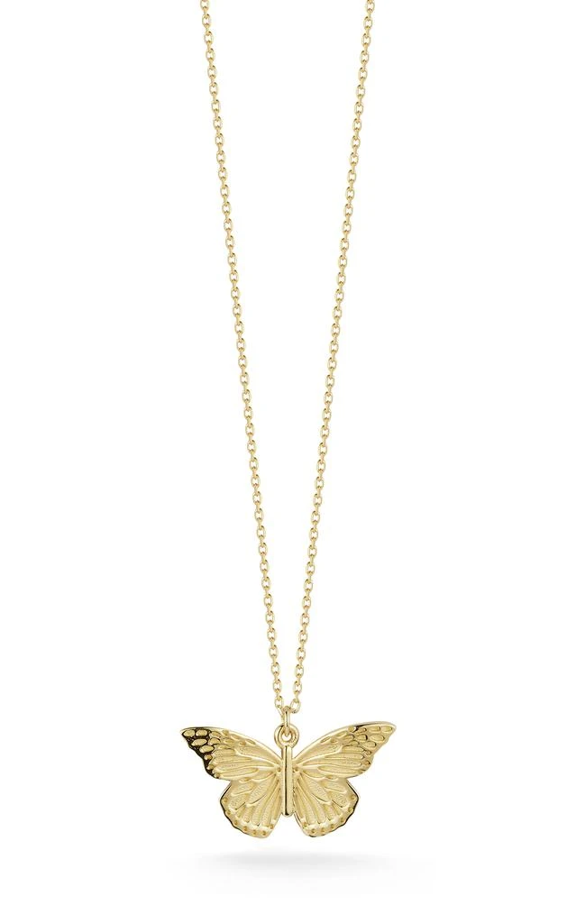 Ember Fine Jewelry 14K Gold Butterfly Necklace 1