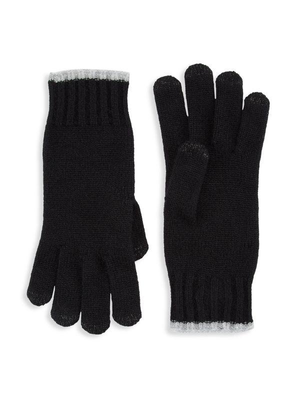 Saks Fifth Avenue COLLECTION Wool-Blend Touchscreen Gloves