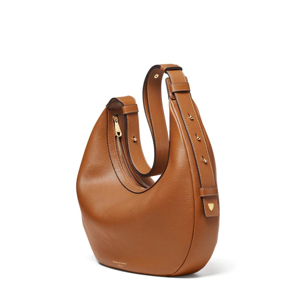 Aspinal of London Hudson slouchy crescent bag