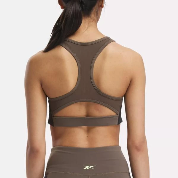 Reebok Lux Racer Padded Colorblock Bra 3