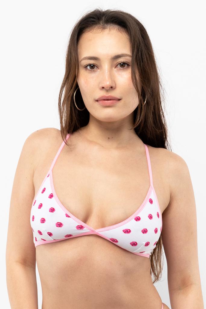 Los Angeles Apparel 8392P - Printed Crossback Bra