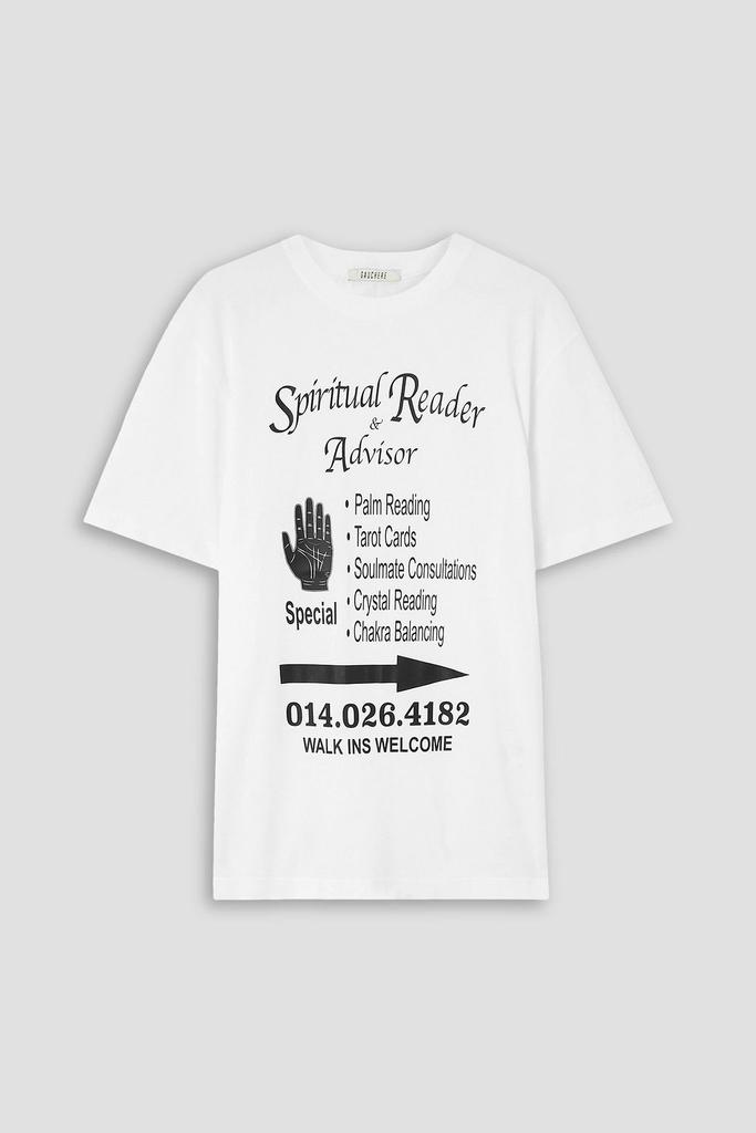 GAUCHERE Printed cotton-jersey T-shirt