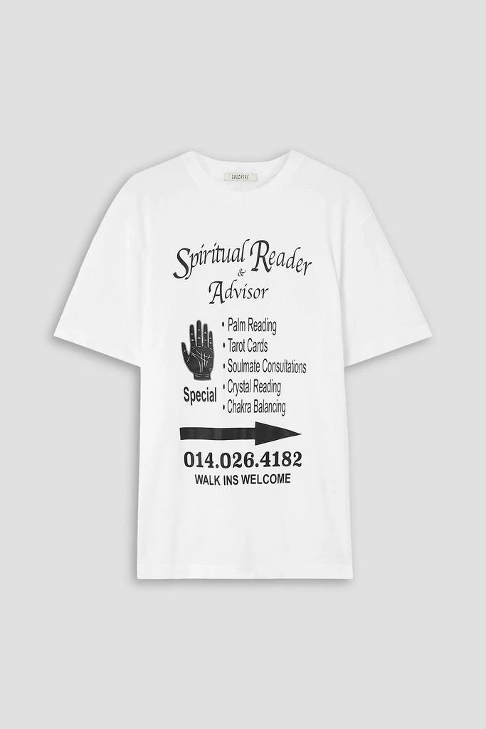 GAUCHERE Printed cotton-jersey T-shirt 1