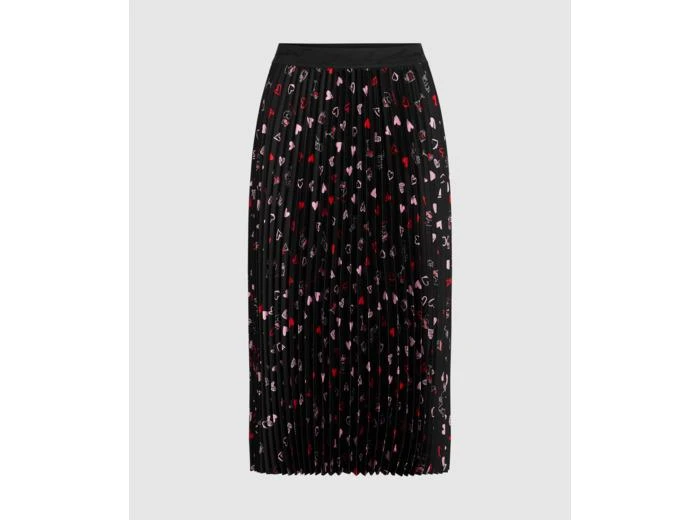 Karl Lagerfeld Paris VALENTINE AOP PLEATED SKIRT