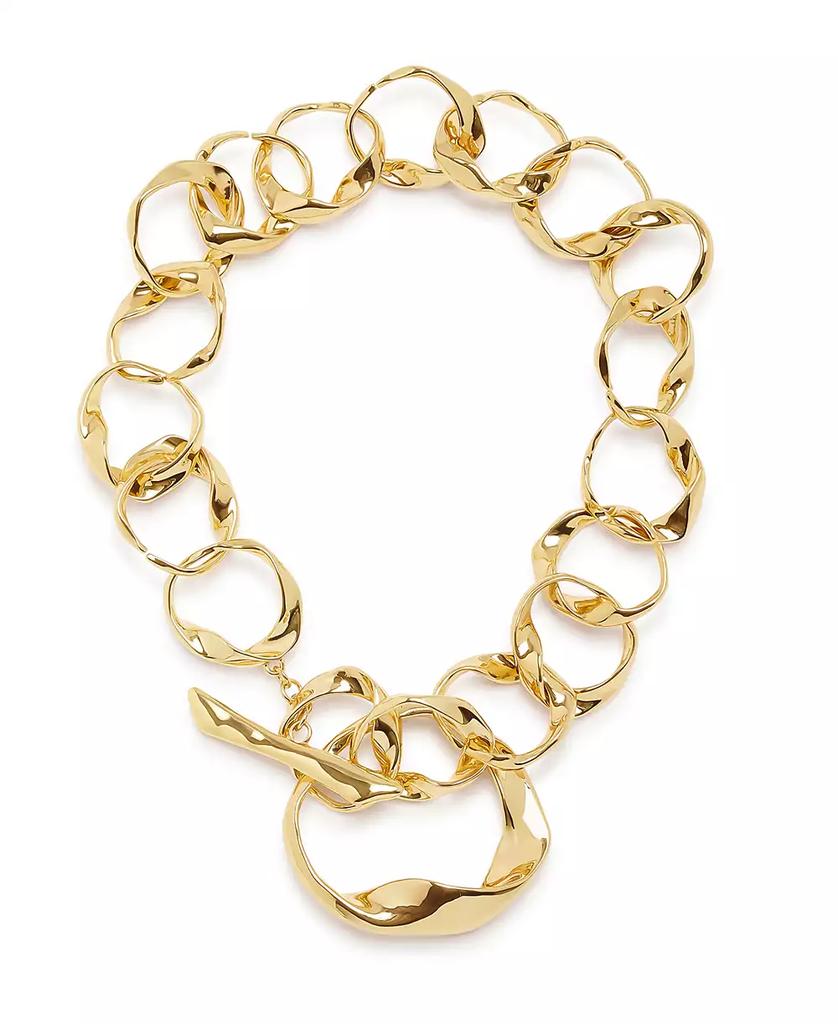 Robert Lee Morris Sculpted Link Collar Necklace