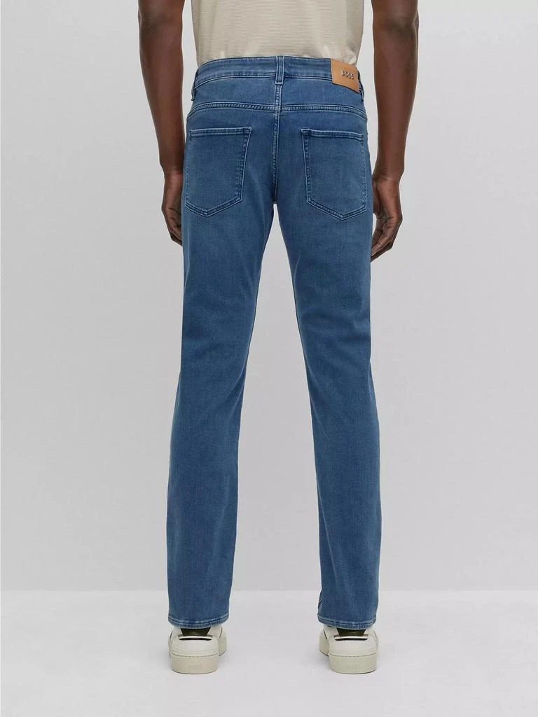 Hugo Boss Slim-Fit Jeans in Italian Cashmere-Touch Denim 4