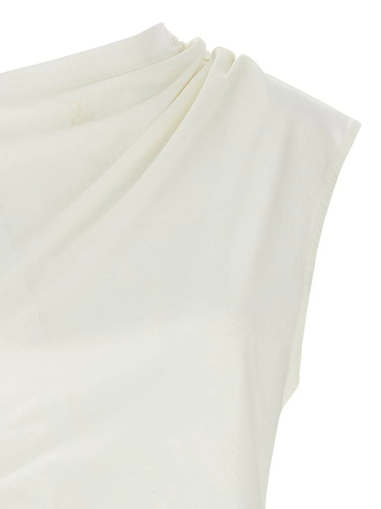 Courrèges Courrèges Asymmetric Draped T-Shirt 3