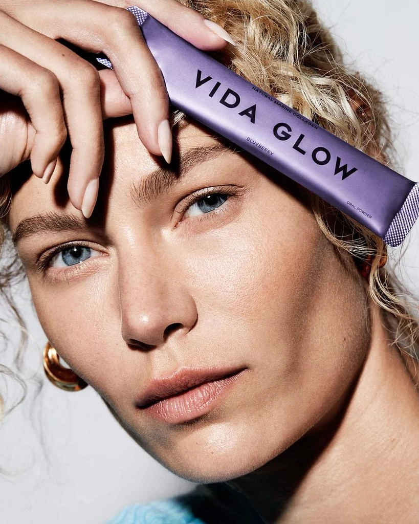 Vida Glow Blueberry Marine Collagen, 30 Servings 4