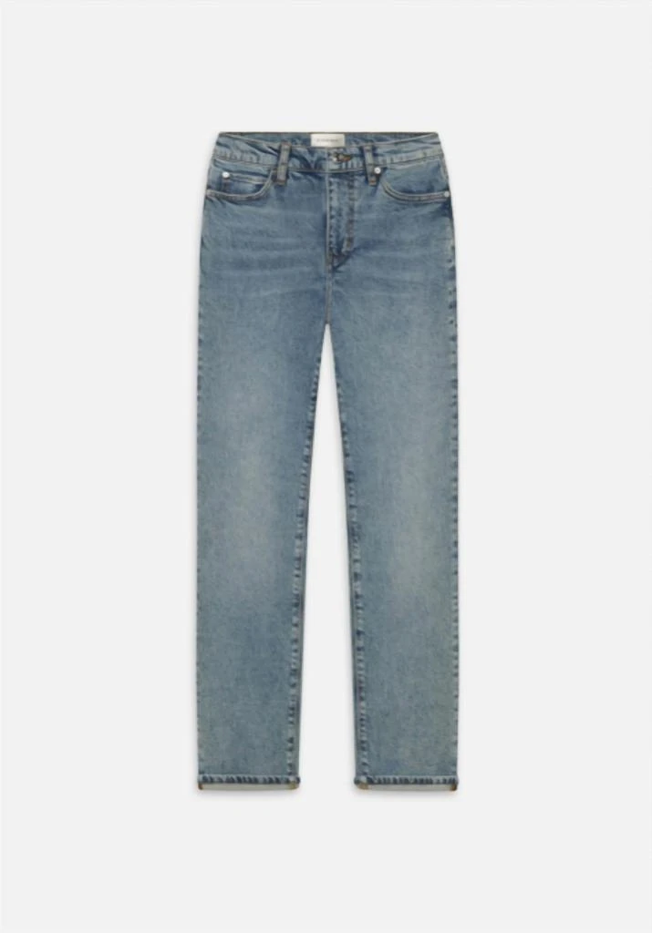 FRAME Women's The Borrowed Dolly Jeans In Grey 3