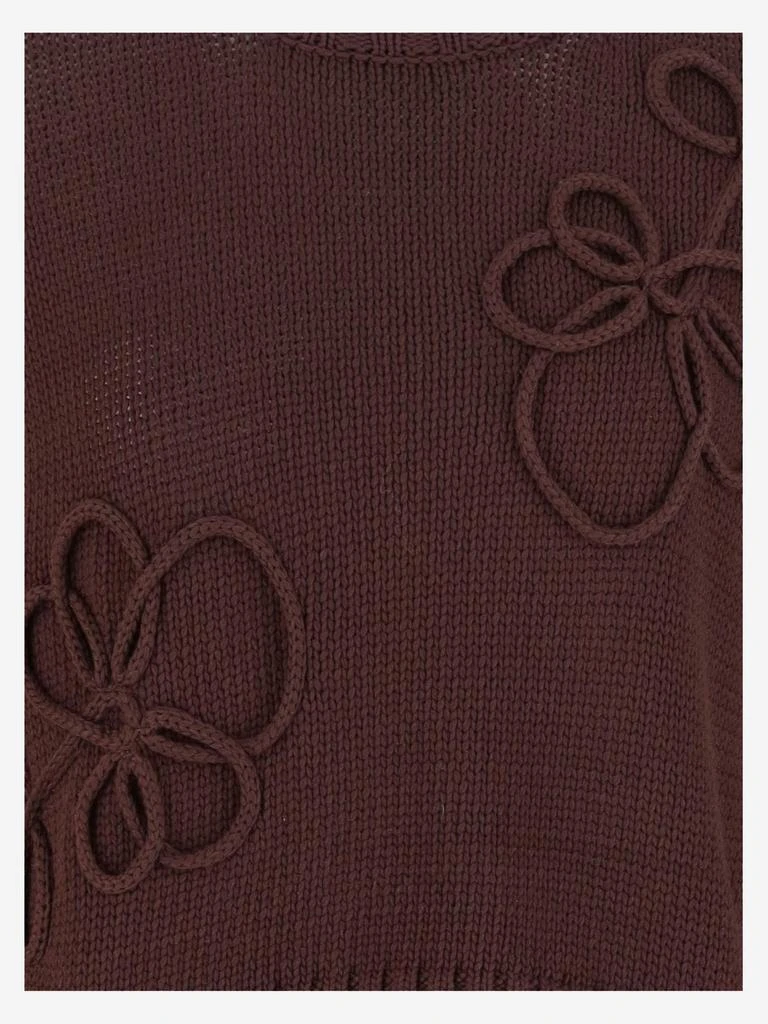 BRUNO MANETTI Bruno Manetti Floral Knit Sweater 3