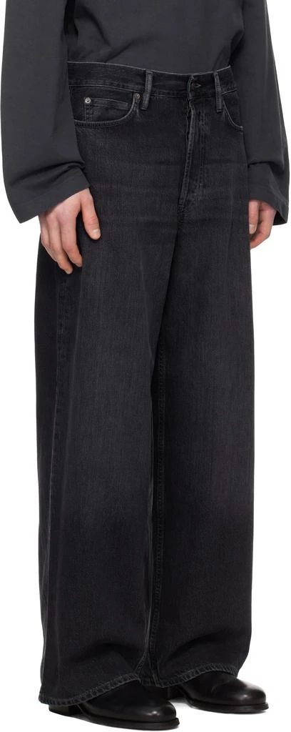 Acne Studios Black Baggy Fit 1981M Jeans 2