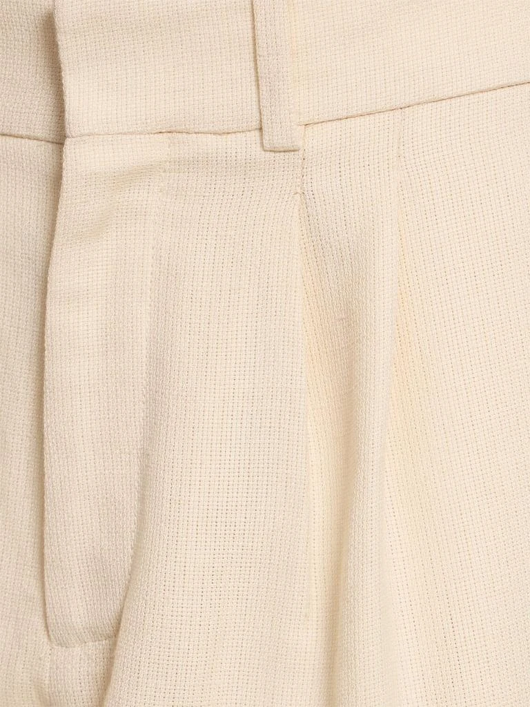 Ralph Lauren Pleated Linen & Silk Pants 3