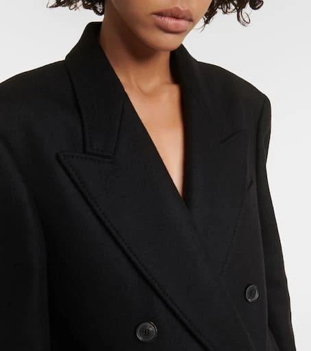 Nili Lotan Edmont double-breasted wool-blend coat 4