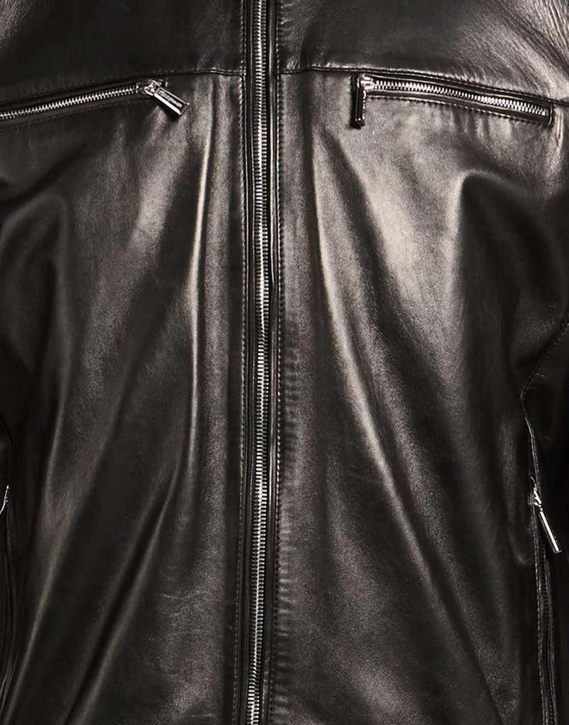 MOORER Leather jacket 4