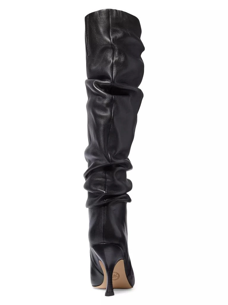 Michael Kors Luna Leather Slouchy Boots 4