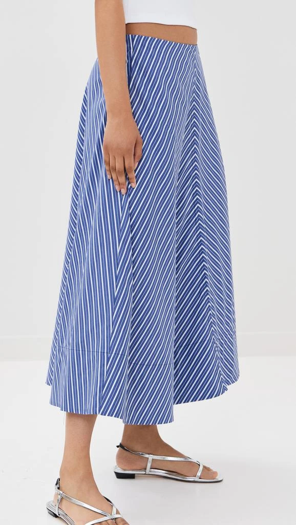 Brandon Maxwell The Knox Low Slung Circle Skirt 3
