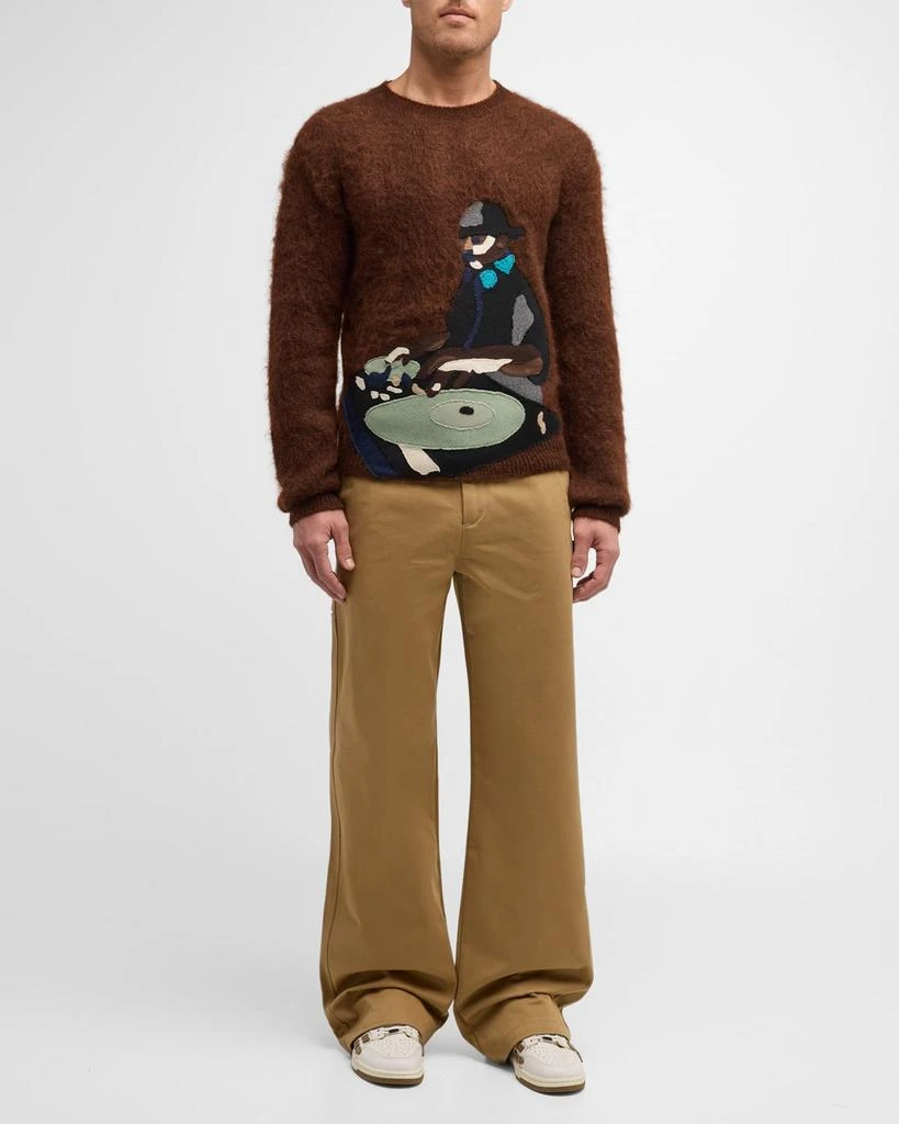 AMIRI Men's Fuzzy Turn Table Sweater 3