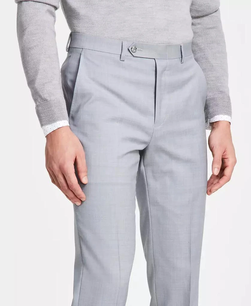 Bar III Men's Skinny-Fit Sharkskin Suit Pants, Created for Macy's 4