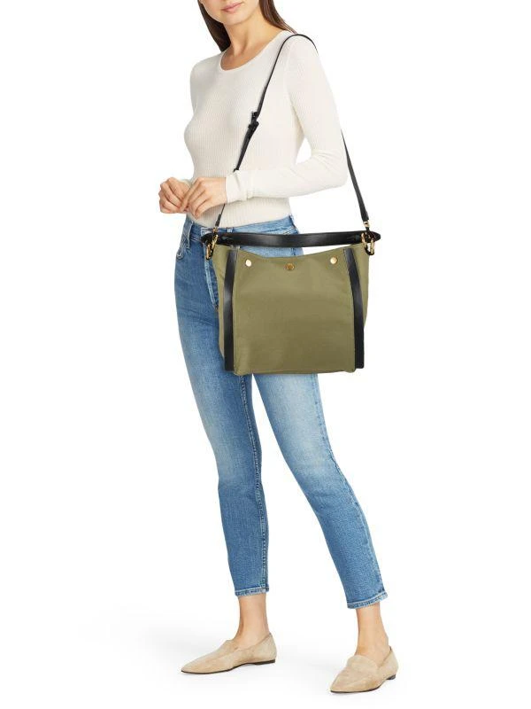 Rebecca Minkoff Leather Trim Shoulder Bag 2