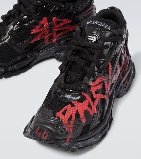 Balenciaga Runner Graffiti printed sneakers 3