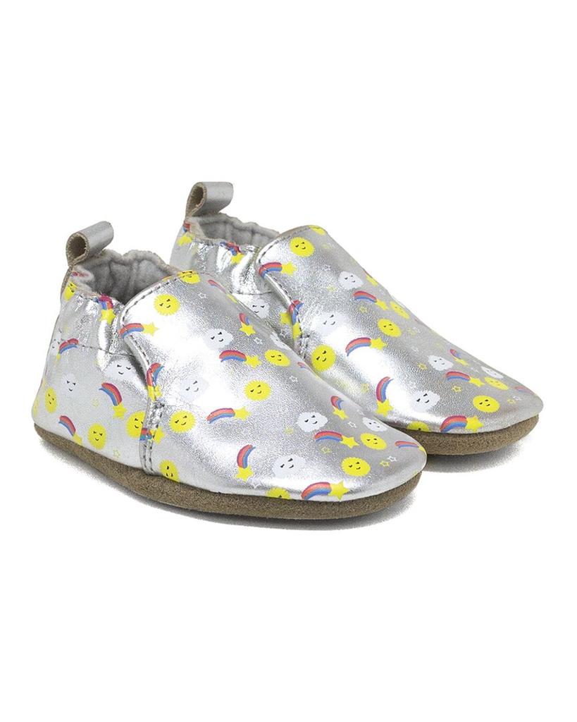 Robeez Sun Rain Cloud Suede Soft Sole
