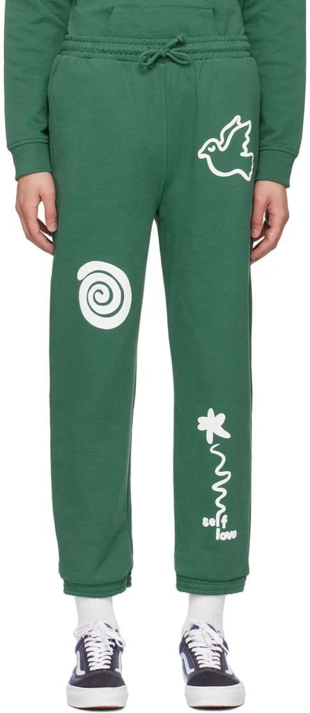 Carne Bollente Green Top Buns Sweatpants 1