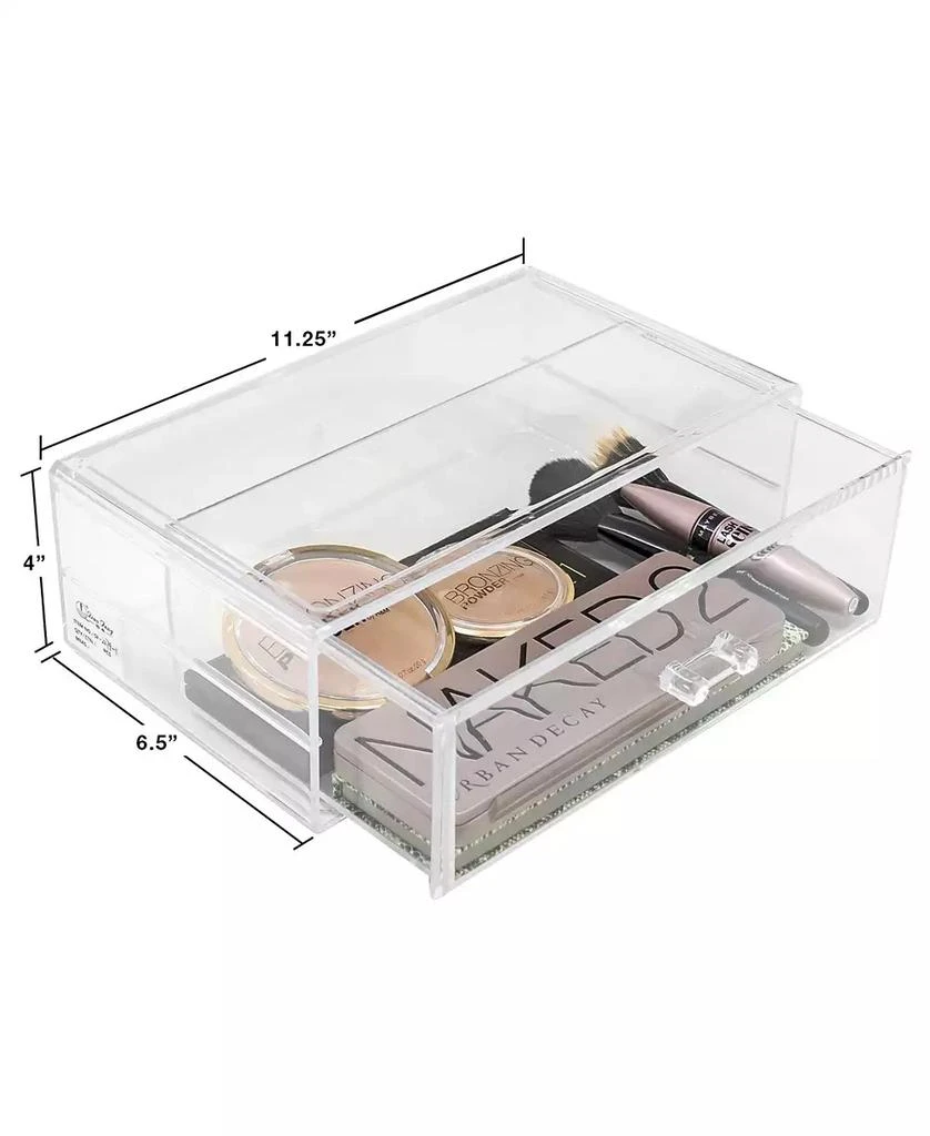 Sorbus Large Makeup Storage Organizer Drawer - Perfect for Organizing Makeup Palettes, Hair Accessories, Cosmetics 
more 2