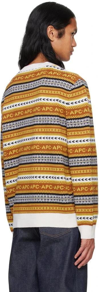 A.P.C. Brown Malcolm Sweater 3