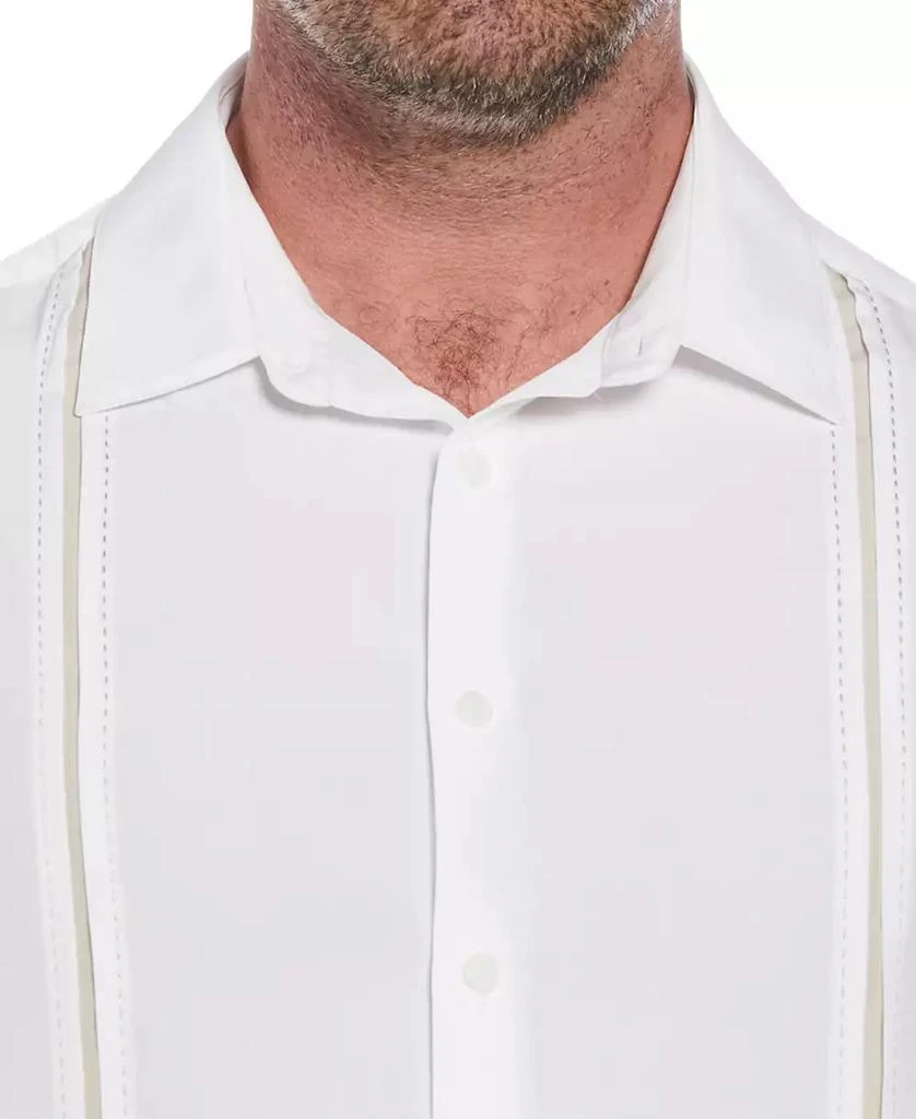 Cubavera Men's Big & Tall Stripe Short Sleeve Shirt 4